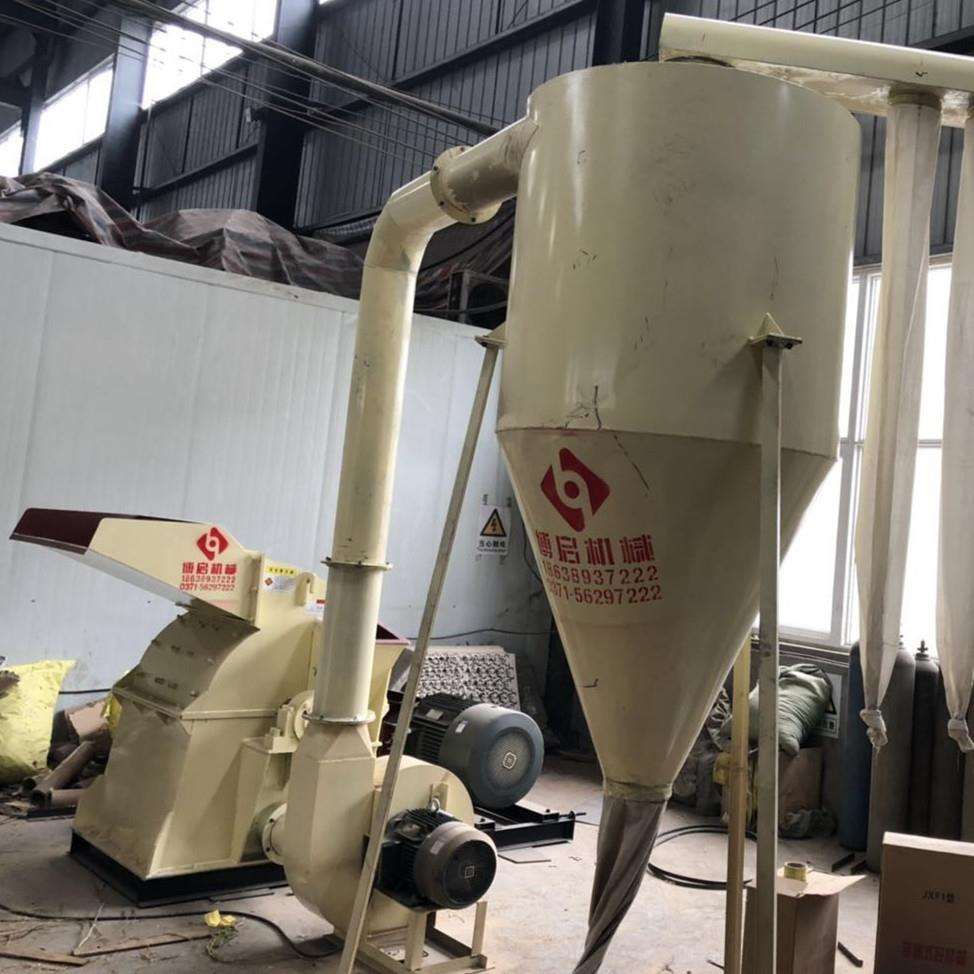 家具厂废木材粉碎设备 双口木材粉碎机树枝移动粉碎机
