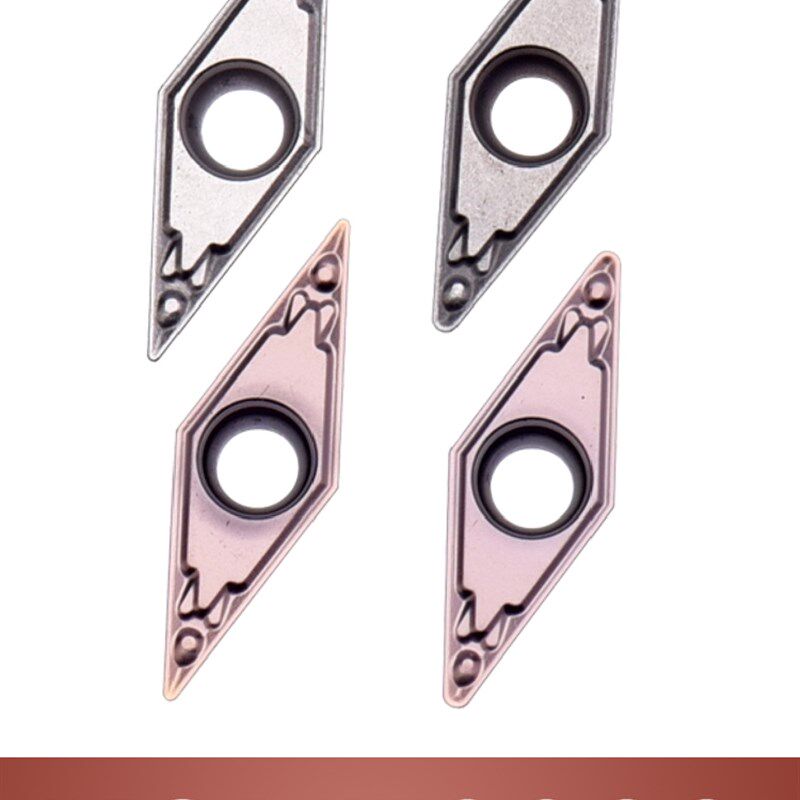 35度菱形数控刀片VCMnT080202/080204-HQ燕尾槽刀片代替京瓷TN60