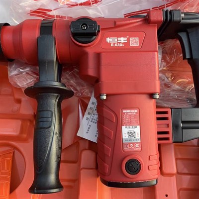 恒丰电锤E-630/631/635/636大功率N电锤双用单用锤稿工业级