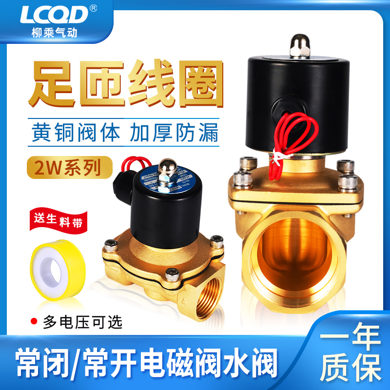 2W250-25常闭j电磁阀水阀220v常开DC24进水12控制160-15气阀200-2