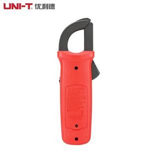 优利德数字钳形表数显万用表电流表电阻交直流温度电压勾表UT201