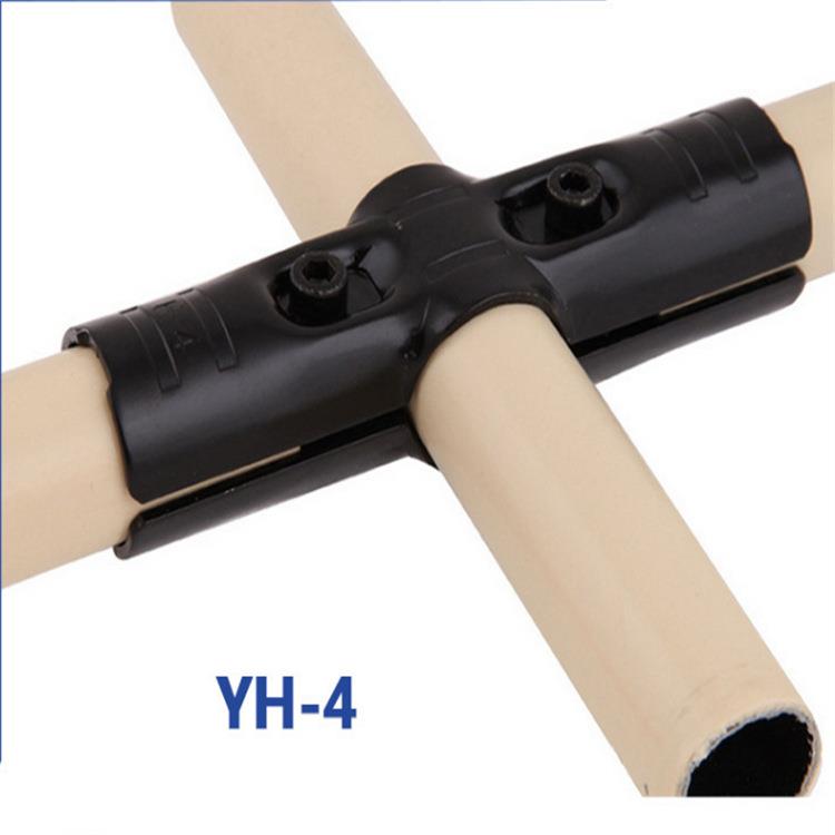 精益管厂家精益管组件28mm钢塑复合管配件工作台线棒连接件