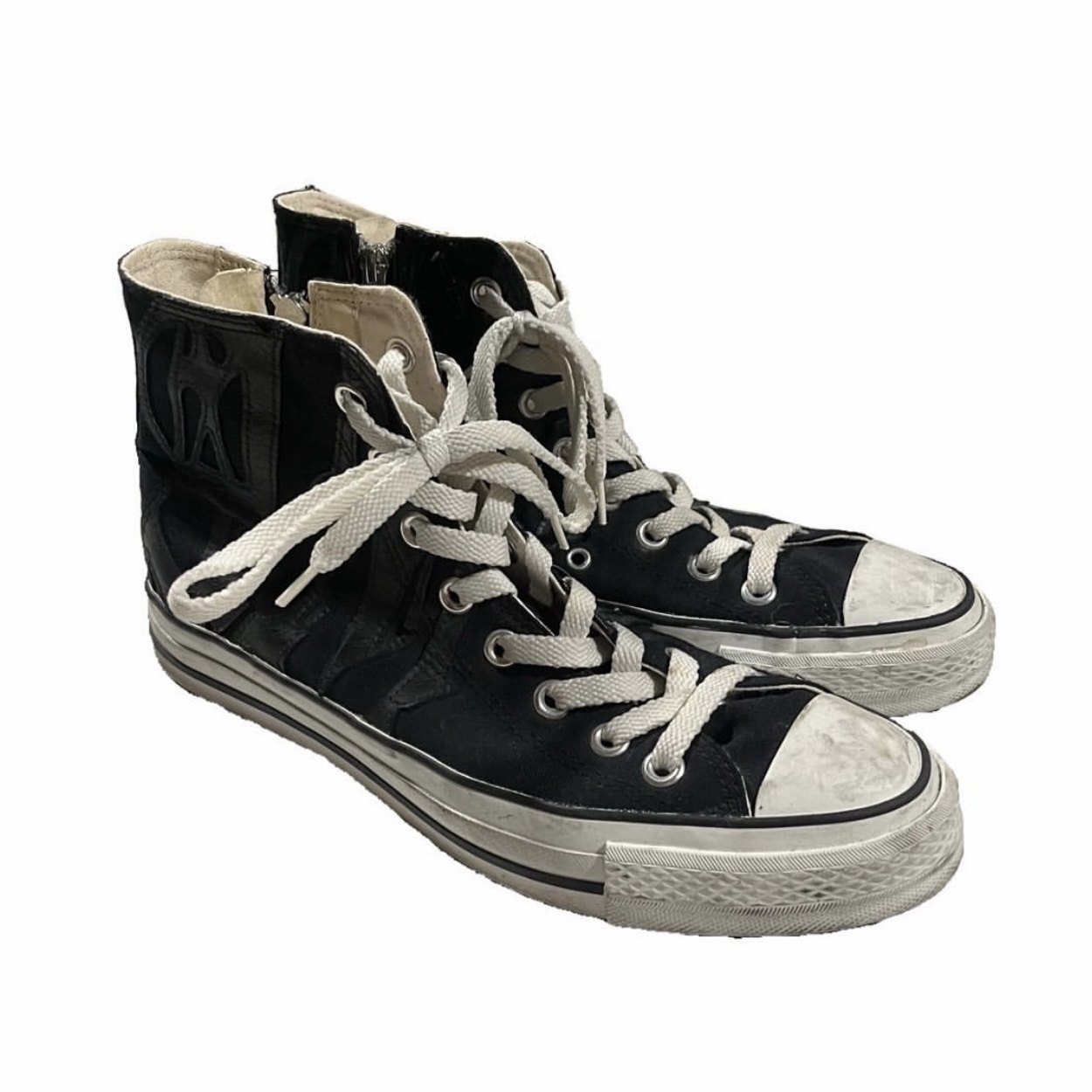 thumbnail for LGB early fantasy leather zipper sneakers.
