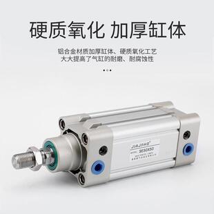 SE气动标准气缸DNC63/80/100/125-25*50x75x150x175x200x250x300S