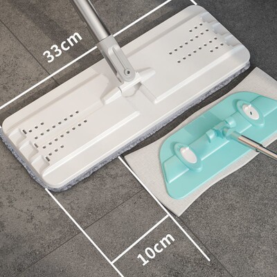 终结者平板拖把免手洗家用地板瓷砖刮刮乐一拖净神器干湿两用拖布