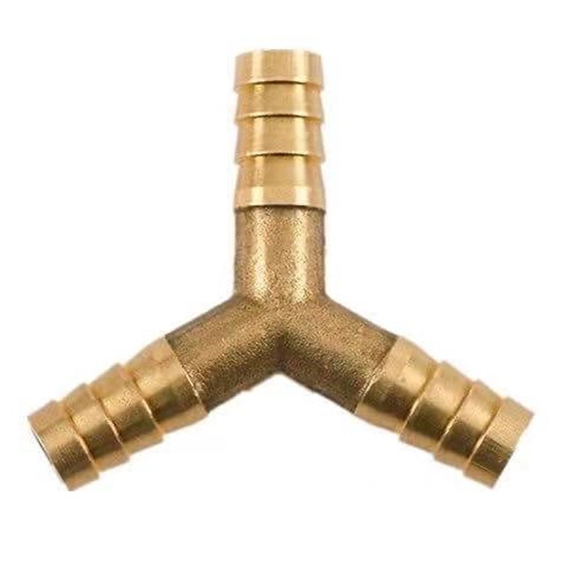 汽车淋水器配件货车滴水刹车纯铜宝塔T型三通直通十字四通8mm10mm