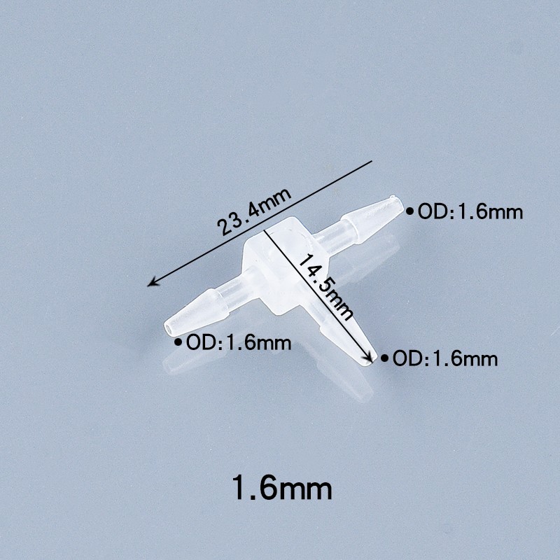 水管软胶接头三通宝塔直插皮管配件123456789PP机器械走水管滴水
