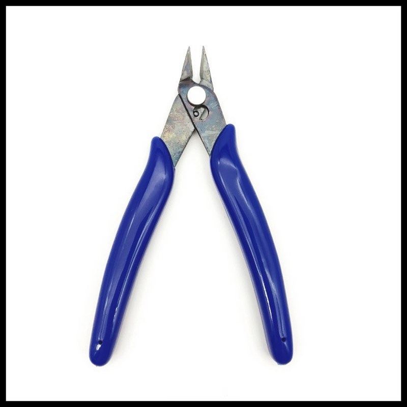 剪钳170箱牌水口钳电子高达斜口钳斜嘴钳模型剪线迷你钳子工具