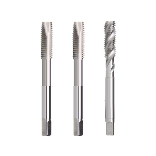 螺旋丝锥M2先端M3机用螺旋M4直槽M6丝攻M8牙刀M10铜铝专用M12钻头