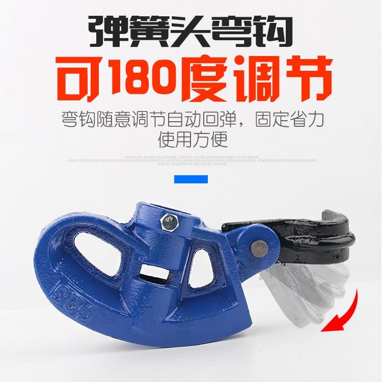 JDG弯管器手动20微管4分PVC电线管电工镀锌铁管6分钢管加厚型kbg