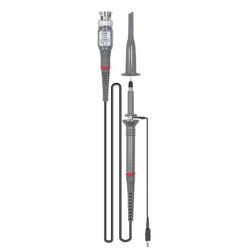高品质示波器高压探头100n:1 100比1 P4100 P6100耐压2KV 10M 100