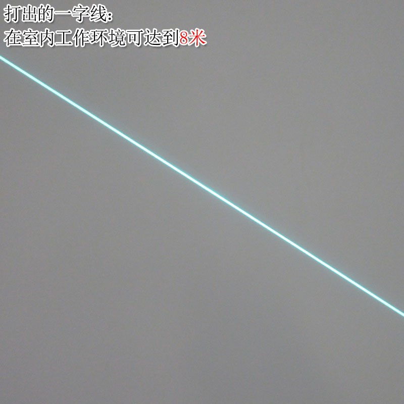 488nm60mjw可调焦天蓝色激光器 点状一字线十字线定位激光镭射模