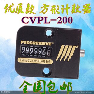 圆形计数器 机械式 7位数 200 CVPL CVR 方形模具计数器
