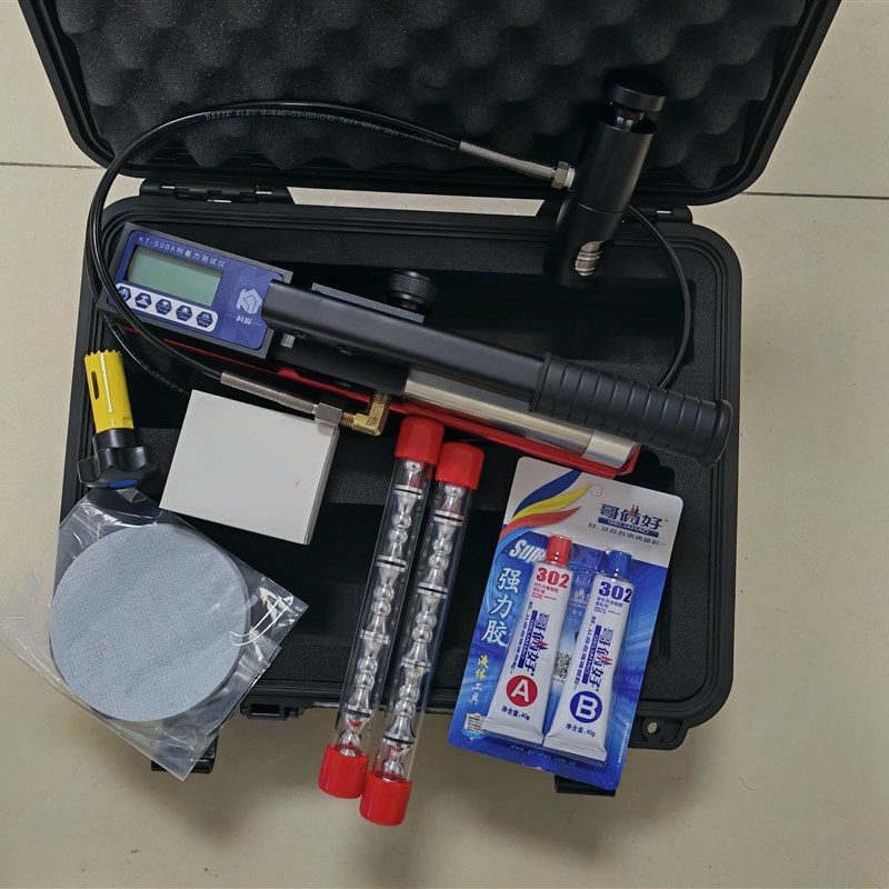 数显拉开法附着力测试仪防腐层涂层油漆粘附性拉拔仪拉拔法附着力