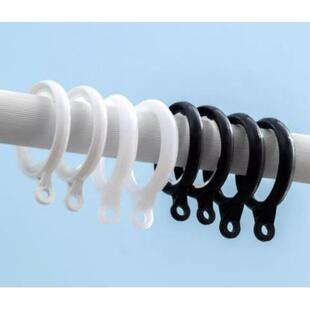 窗帘挂钩扣环罗马杆圆环圈圈环浴帘钩环静音吊环钩子窗帘配件大全