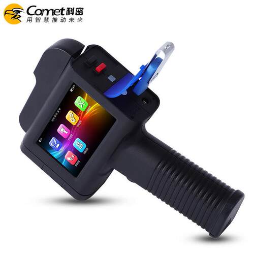 科密M5手持式便携触屏喷码机打印机打码机快干自动喷码