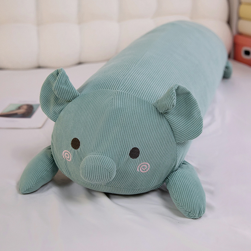 长条猪猪抱枕女生睡觉专用