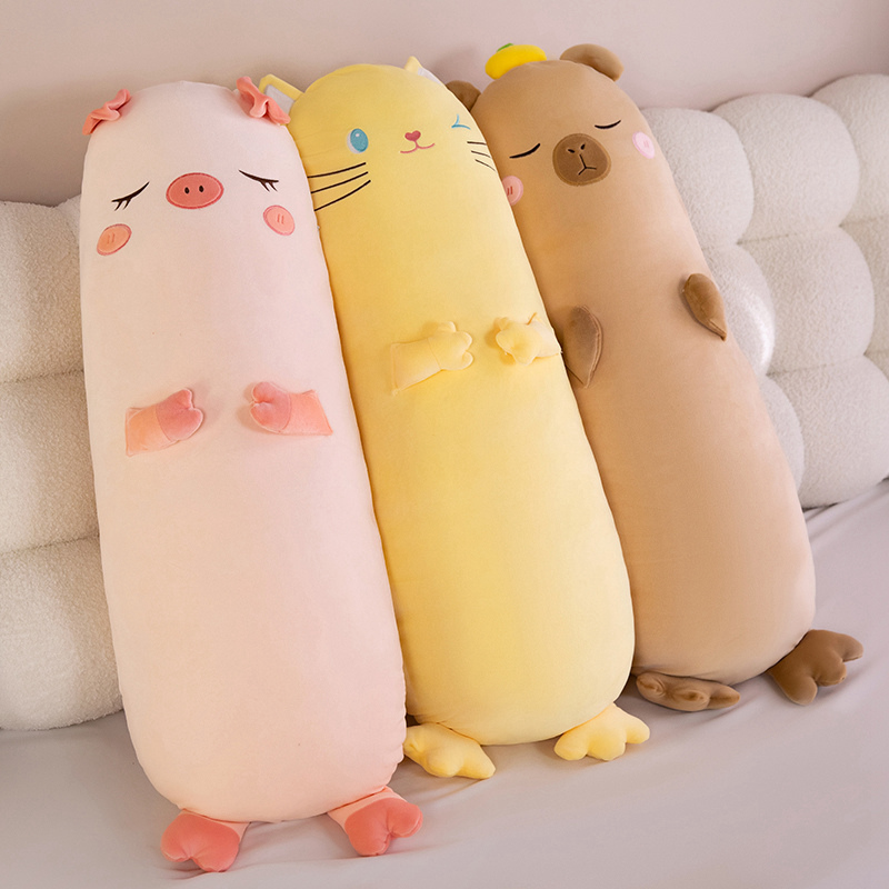 长条抱枕女生睡觉夹腿侧睡枕头
