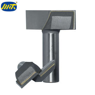 川木清底刀0110钻孔开槽12.7大柄6.35小柄电木铣修边机铣平面