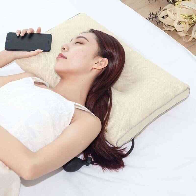 护颈枕富贵包专用PE软管枕芯助睡眠荞麦加热音乐枕头单人男女整头图片