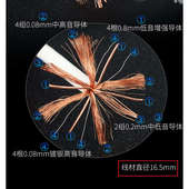 Tanner天蓝发烧级6N无氧铜音响音箱功放HIFI音响喇叭线中置音箱线