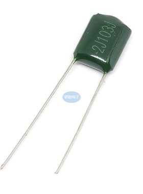 涤纶 2J103J 10NF 绿色 脚距:5mm 630V 2J103 涤纶电容 0.01UF