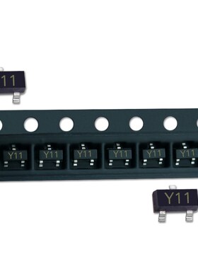 贴片稳压二极管BZX84C30 BZX84-C30 丝印Y11 30V SOT-23 (100个)