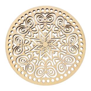 2pcs跨境新款 DIY木质包包底座木质编织斜挎手提女士包包盖子木片