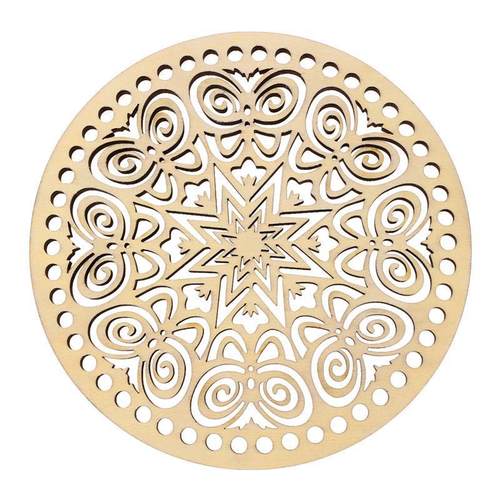 2pcs跨境新款 DIY木质包包底座木质编织斜挎手提女士包包盖子木片