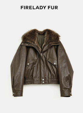 【CHIC PARKA】付智恩 暮色倒影 可拆卸貉子毛领90鹅绒皮草派克服