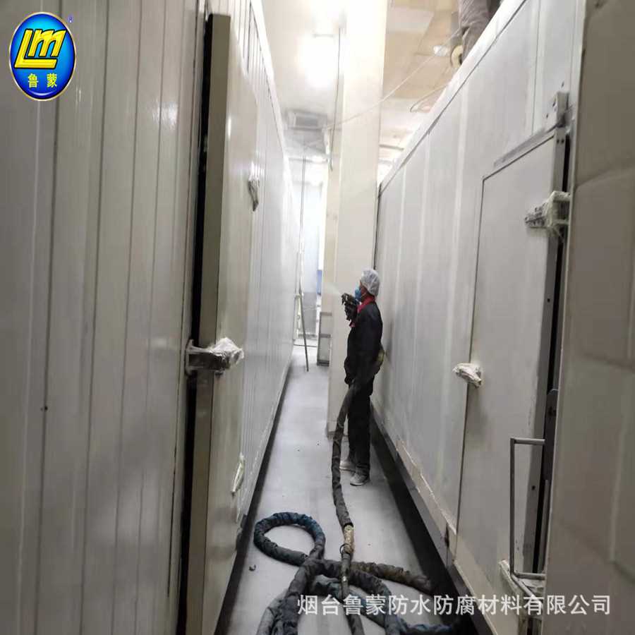 食品厂冷藏箱洗煤机铸件钢结构鲁蒙SPUA喷涂聚脲防腐涂料