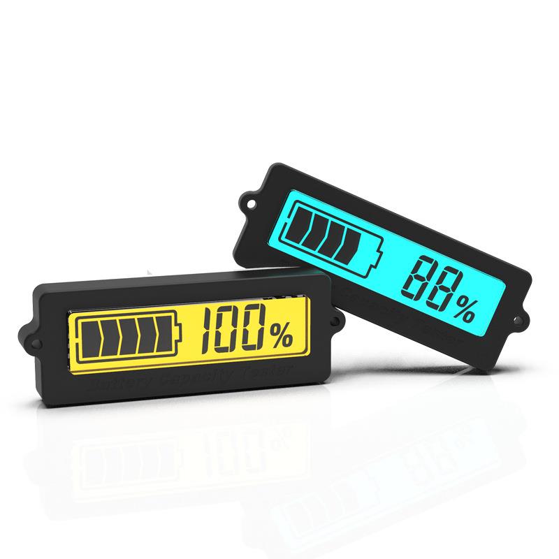 LY6N 电压型 电动车改装 铅酸电瓶 锂电池 通用款 电量显示器