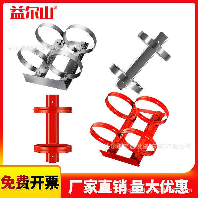 2/3/4/5KG手提式干粉灭火器挂架灭火器挂架双挂架