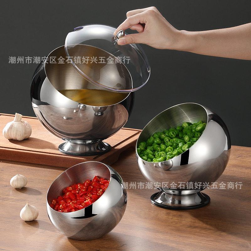 本店斜口碗独亚克力盖子料勺