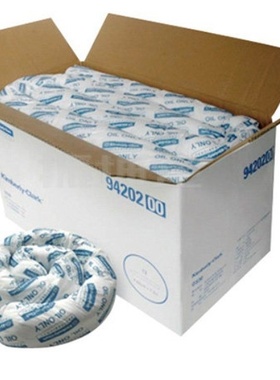 金佰利94202条状吸油棉白7.62*120cm熔喷聚丙烯1箱只吸油不吸水