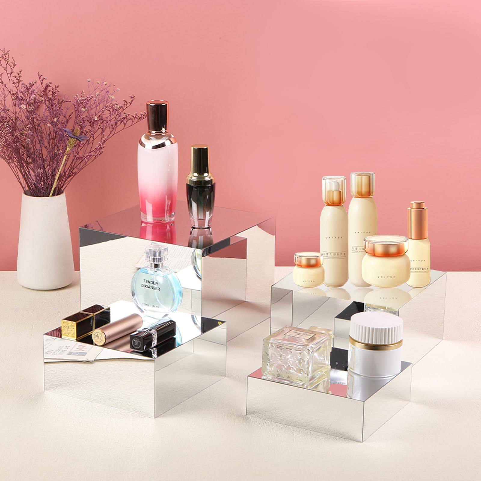 彩凡镜面银色亚克力五面盒4件套食品展架酒席婚礼自助餐食物摆台,电子/电工,其它,淘宝优惠券,粉丝福利购,淘宝优惠卷