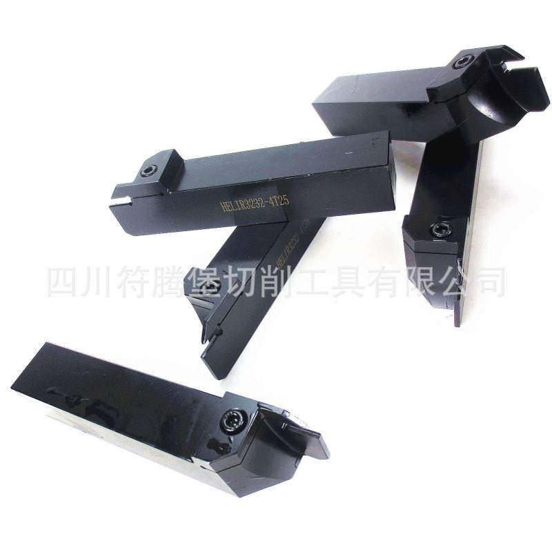 四川天虎外圆切断切槽车刀/ISCAR伊斯卡切刀杆：HELIR3232-5T25