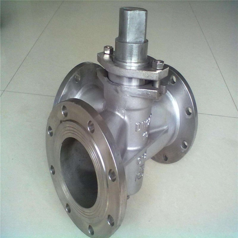 不锈钢三通旋塞阀X44W-16P  X44W-25P