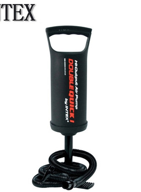 INTEX 68614充气床充气船水池中号手动充气泵打气筒