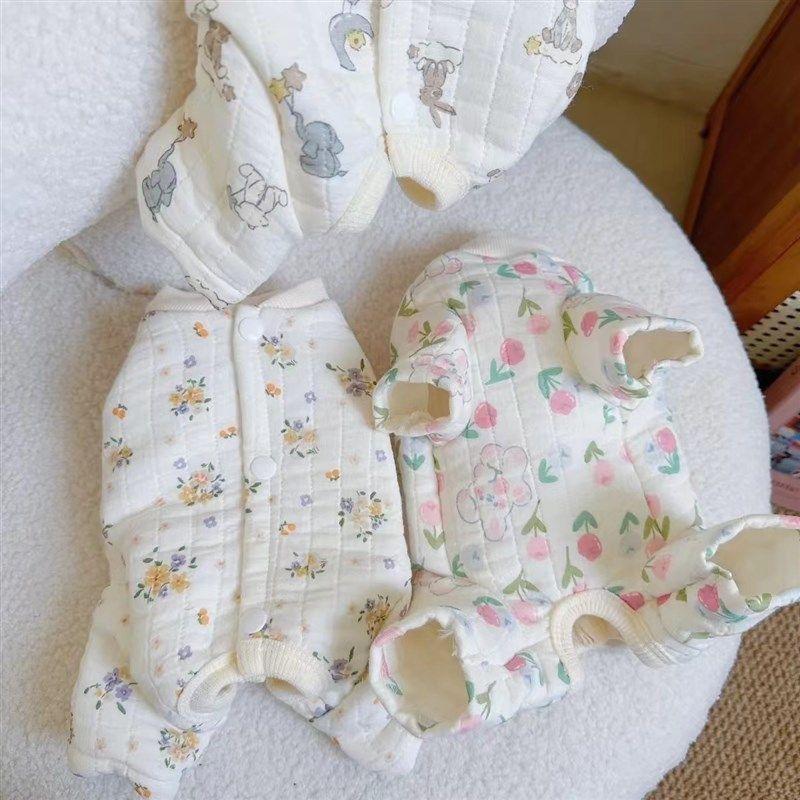 宠物夹棉四脚包肚衣衣服秋冬泰迪比熊小型保暖母狗着凉春秋睡衣,宠物/宠物食品及用品,猫宠物服装/雨衣（新）,淘宝优惠券,粉丝福利购,淘宝优惠卷