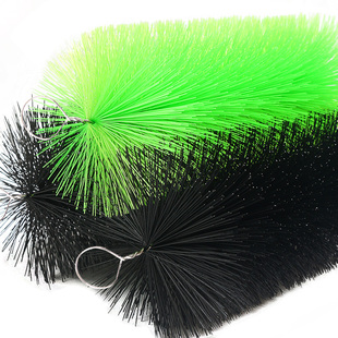 鱼池过滤毛刷304不锈钢圈锦鲤鱼缸底滤水族箱户外净化过滤仓材料