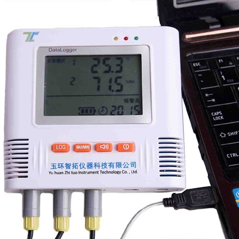 智拓I500-E4T四路温度记录仪阴凉库温度记录表冷链运输温度记录仪