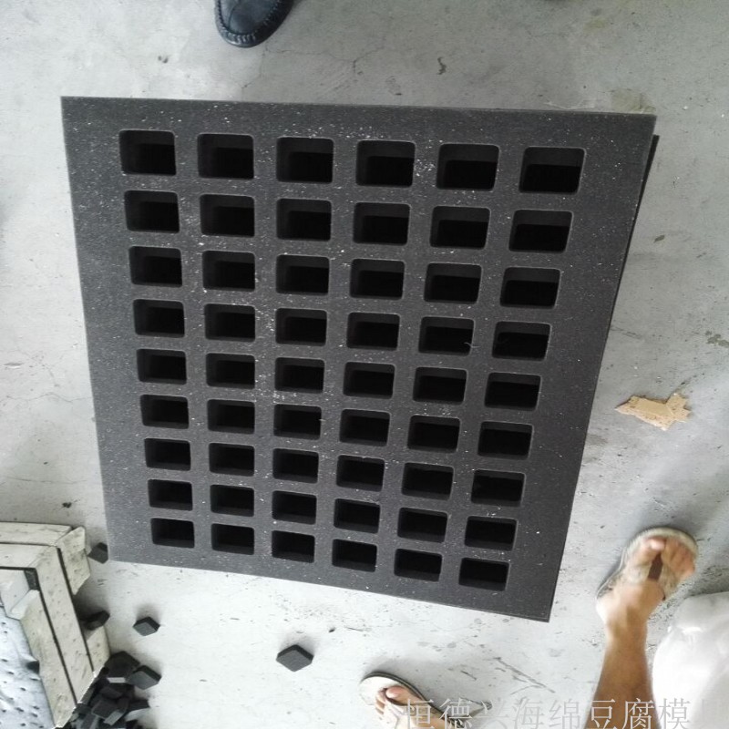 做豆腐干海绵模具 贵州手撕香干豆腐海绵模具工具 豆干海绵模具厂