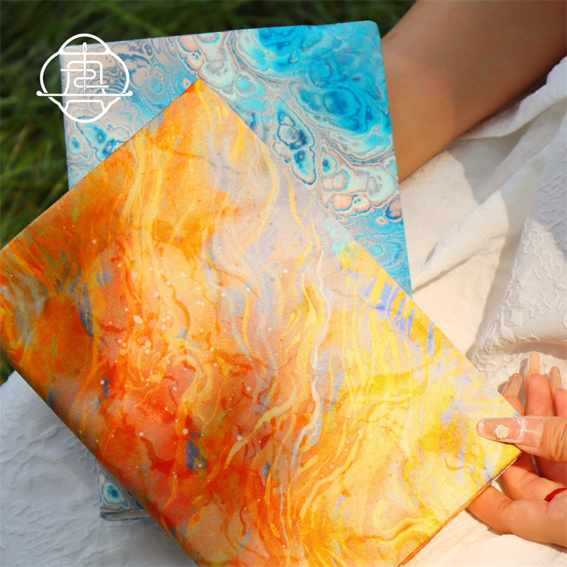 真我 长月烬明 真丝敦煌手工布书衣套装A5A6手账本记事本封套文创,文具电教/文化用品/商务用品,手帐/日程本/计划本,淘宝优惠券,粉丝福利购,淘宝优惠卷