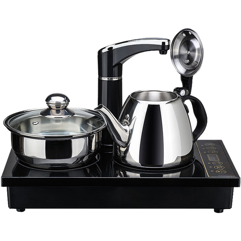 盈悦电茶炉电磁茶炉平板茶几电磁炉嵌入式茶桌平底茶台烧水壶一体