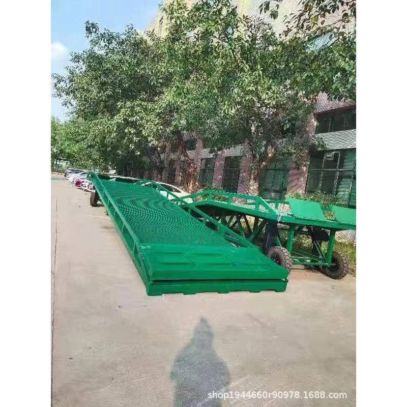 移动式液压登车桥集装箱装车卸货升降平台固定斜坡月台搭桥上下货