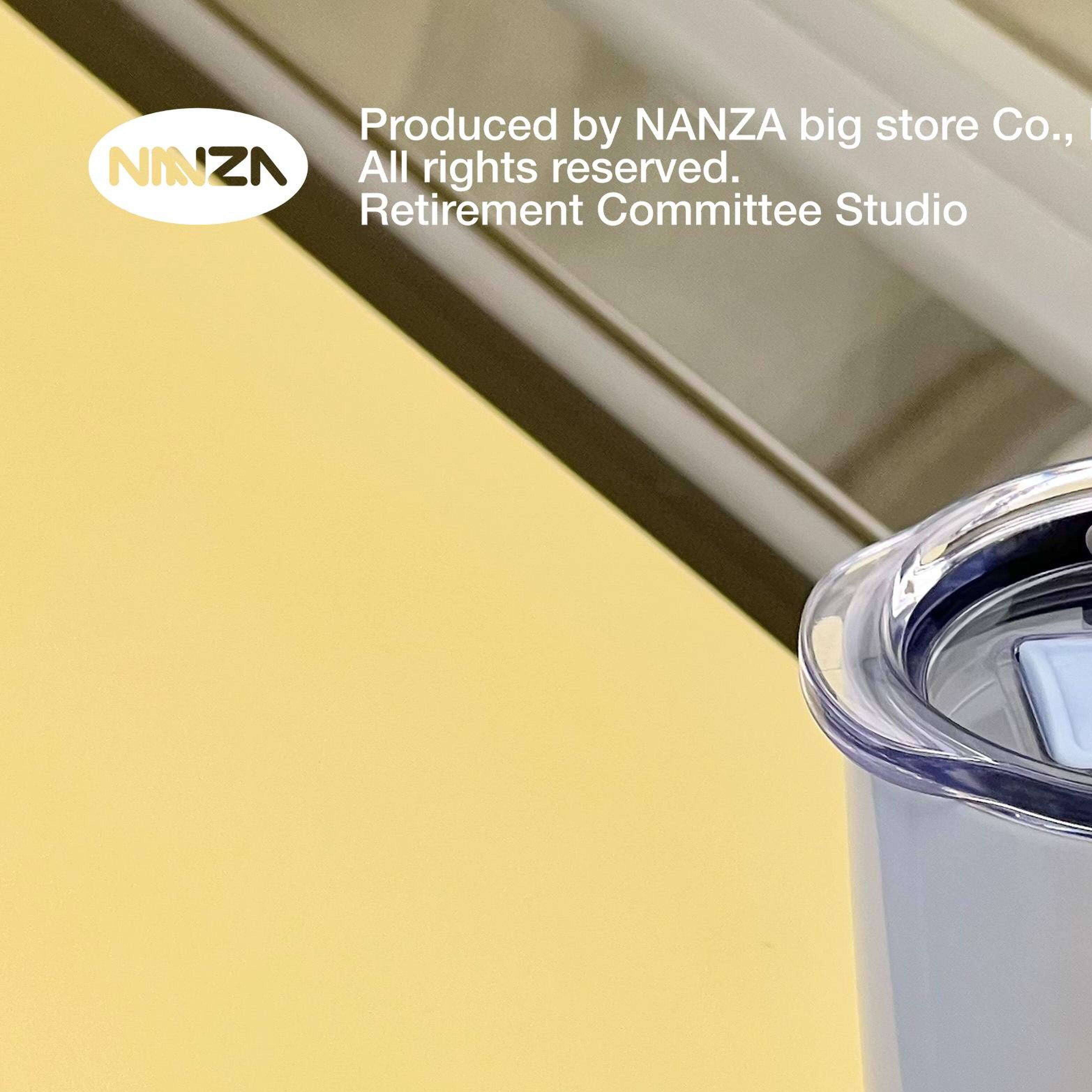 NANZA原创小狗保温杯可爱不锈钢保温保冷韩国ins咖啡杯便携宽口杯