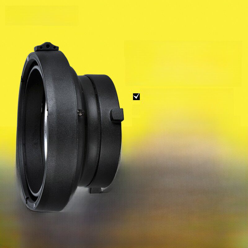 耐思摄影灯SN-14转换卡口保荣转爱玲珑卡盘摄影灯LED灯柔光箱附件