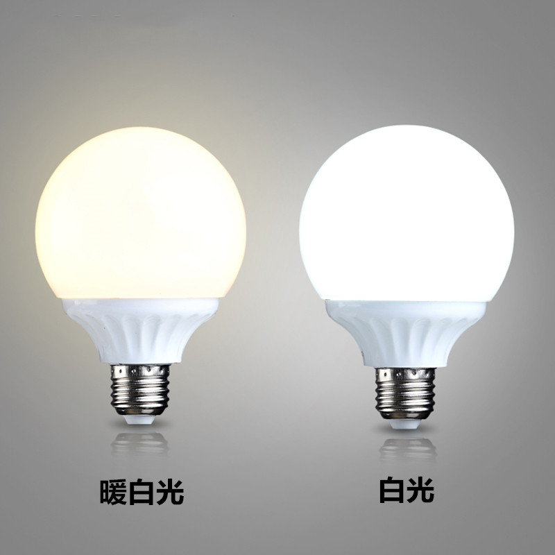 超亮led三色变光玉米灯泡e27e14大小螺口蜡烛泡台灯吊灯节能光源