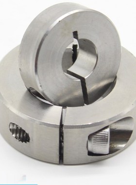 304不锈钢分离式固定环SSCSP30D光轴固定环开口型分离型止推限位